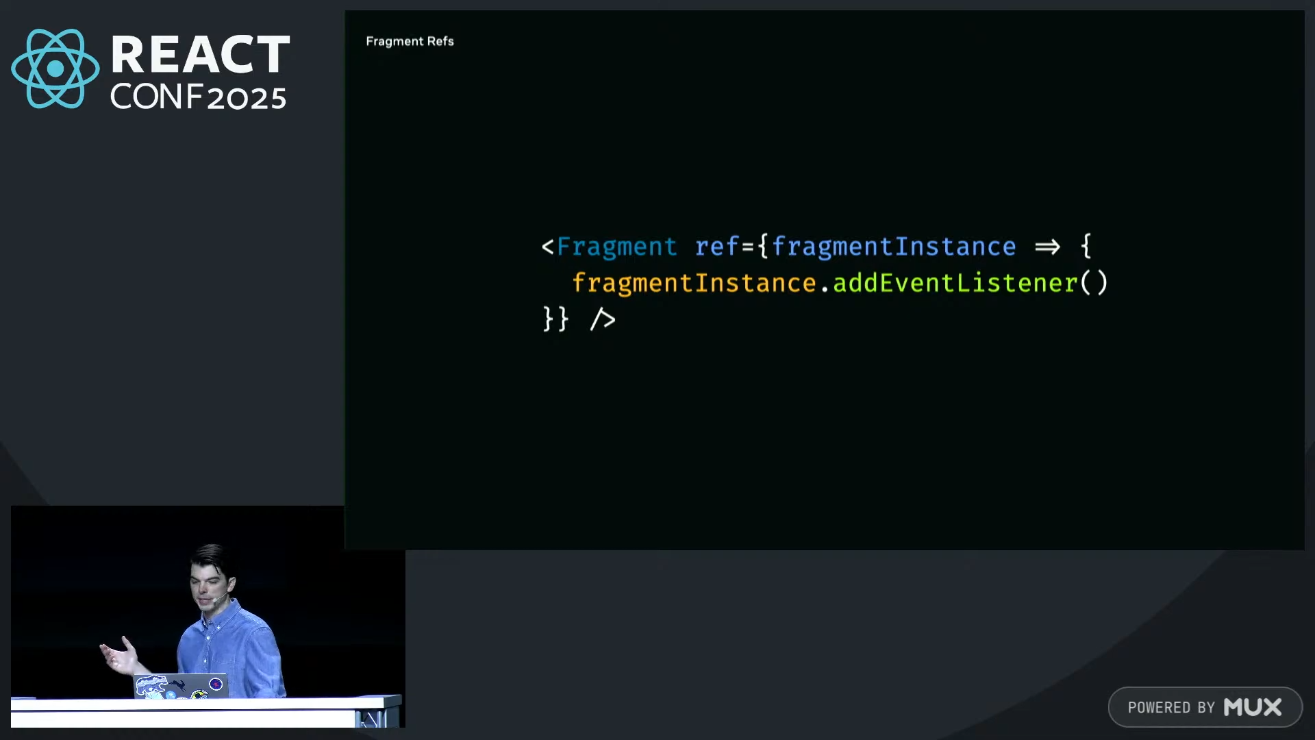 Fragment refs